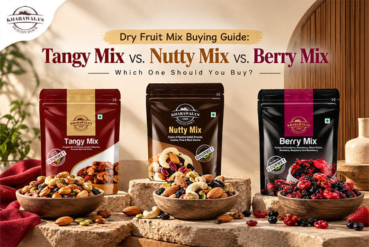  Tangy Mix vs. Nutty Mix vs. Berry Mix