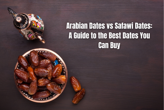 Dates in a Bowl and brown background