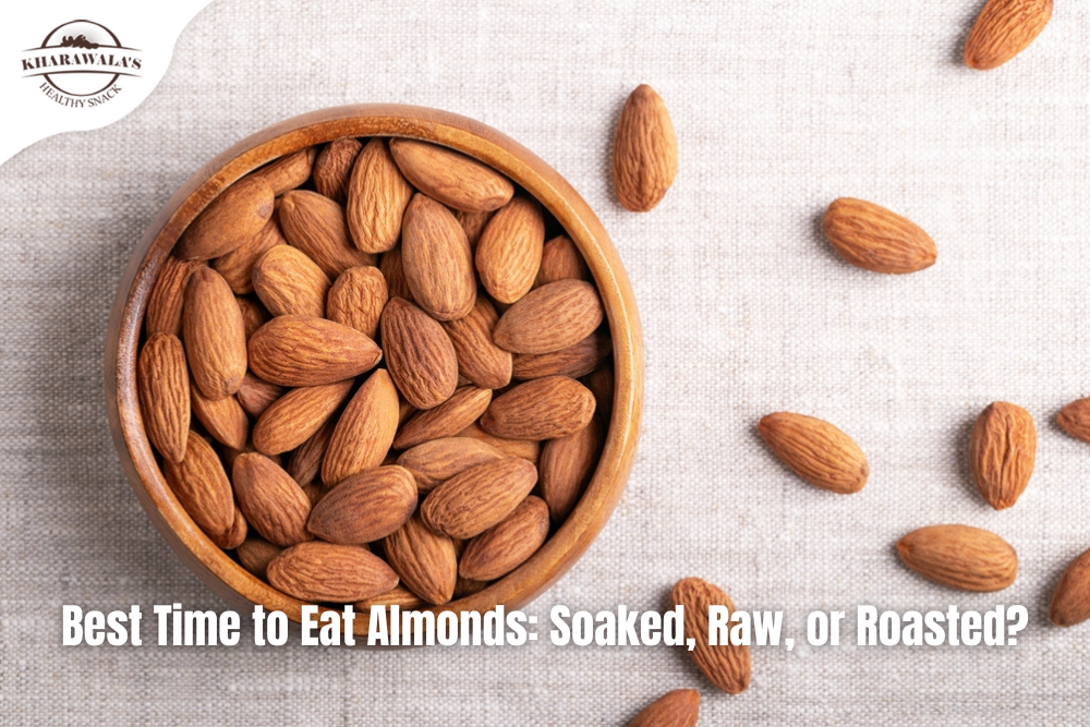 Almonds in A Bowl