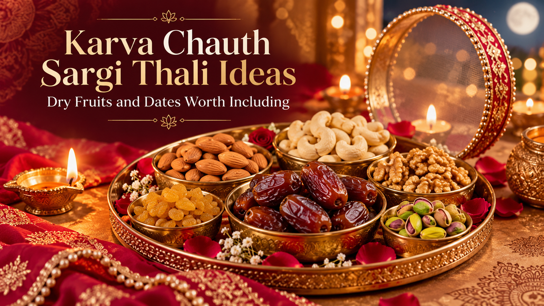 Karva Chauth dry fruit thali
