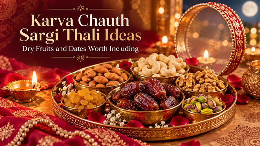 Karva Chauth dry fruit thali