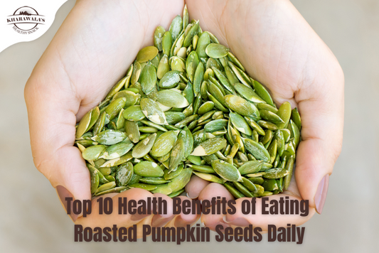 Pumpkin Seeds in a hand