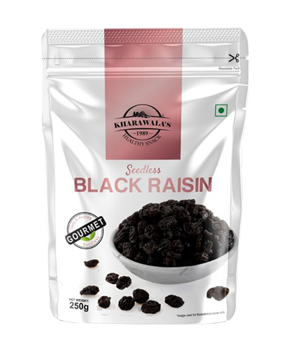 Afgan Black Raisins Seedless - Kharawala Products Pvt. Ltd
