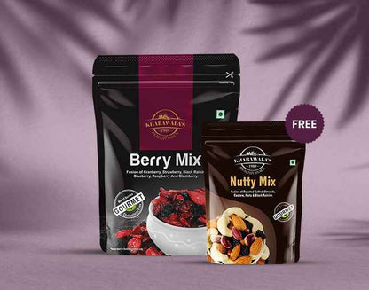Berry Mix 200Gm + Free 50gm Nutty Mix