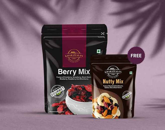 Berry Mix 200Gm + Free 50gm Nutty Mix