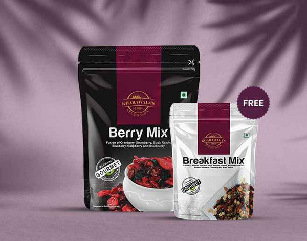 Berry Mix 200Gms + Free 50gm Breakfast Mix