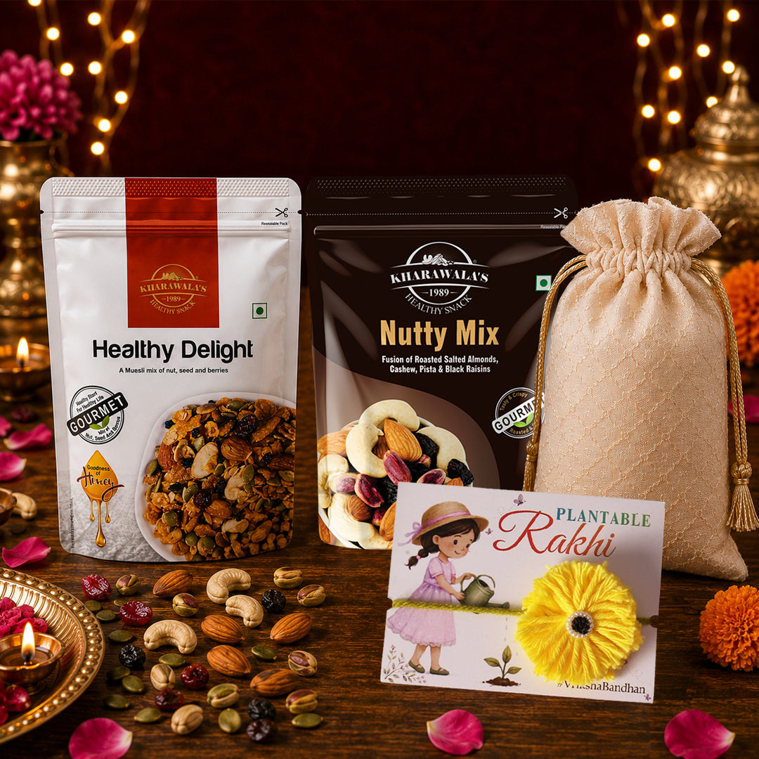 Kharawala Rakhi Nutty Delight Combo