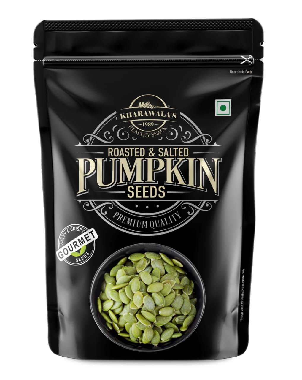 Kharawala Salted & Salted Pumpin Seeds